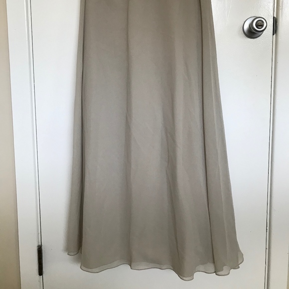 JKARA Sequin Chiffon Dress - Picture 3 of 4